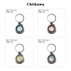 chiikawa 7 动漫全彩印花动漫匙扣挂
