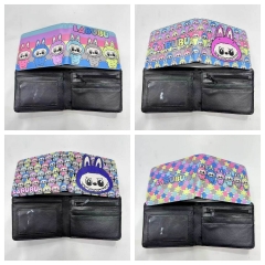 5 Styles POP MART Labubu Cartoon Purse Anime Short Wallet