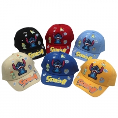 6 Styles Lilo & Stitch Cartoon Pattern Hat Anime Sports Baseball Cap