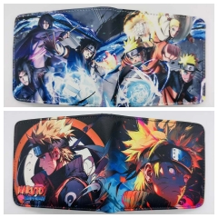 2 Styles Naruto Cartoon Purse Anime Short Wallet