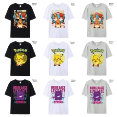 27 Styles Pokemon Cartoon Pattern Anime T-shirt