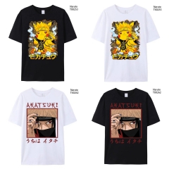 6 Styles Naruto Cartoon Pattern Anime T-shirt