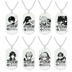 17 Styles Honkai: Star Rail Cartoon Anime Alloy Necklace