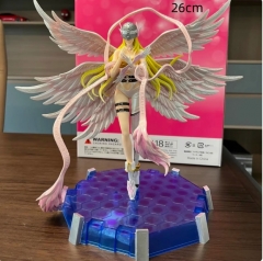 样品间桌上库存2个 （牛皮纸箱无图）不发光天女神殿天使手办数码宝贝动漫模型像周边摆件26cm