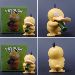 站姿可达鸭 照相 手办雕像啤酒可达鸭 车载机箱模型 摆件批发 代