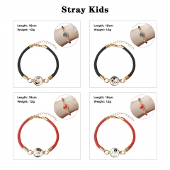 9 Styles K-POP Stray Kids Cartoon Anime Bracelet