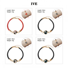 6 Styles K-POP IVE Cartoon Anime Bracelet