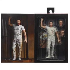 Neca 沉默的羔羊 汉尼拔 越狱版 彩盒尺寸16*6.5*23.5cm，重300g，一箱60个