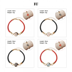 8 Styles IU Cartoon Anime Bracelet