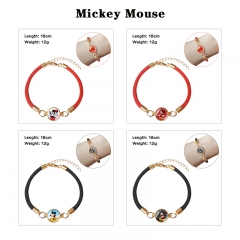9 Styles Mickey Minnie Mouse Cartoon Anime Bracelet