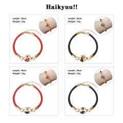 10 Styles Haikyuu Cartoon Anime Bracelet