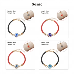 8 Styles Sonic the Hedgehog Cartoon Anime Bracelet