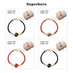 20 Styles Marvel Comics Cartoon Anime Bracelet