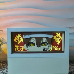 16色RGB遥控款【木框】地缚少年花子君纸雕灯二次元动漫周边小夜灯生日礼物卧室床头灯