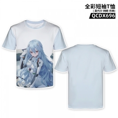 2 Styles EVA/Neon Genesis Evangelion Cartoon Pattern Anime T-shirt