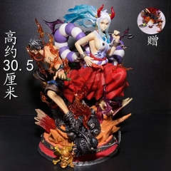 海贼王 艾斯大和 手办 高30cm 重1683g 尺寸33.5*27.5*21.5cm