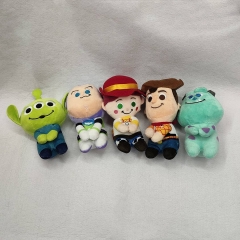 5 Styles 10CM Toy Story Cartoon Anime Plush Toy Pendant