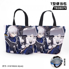 Blue Lock Cartoon Character Pattern Anime Hand Bag
