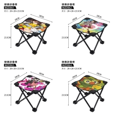 5 Styles Pokemon Cartoon Anime Folding Stool