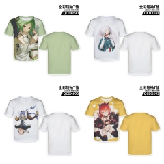 6 Styles Mushoku Tensei: Jobless Reincarnation Cartoon Pattern Anime T-shirt
