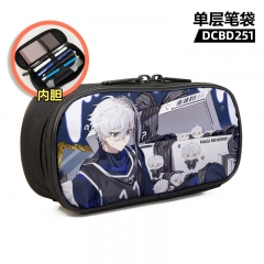 Blue Lock Cartoon Pencil Bag Anime Pencil Box