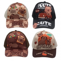 10 Styles Capybara Cartoon For Children's Baseball Cap Anime Hat