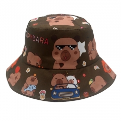3 Styles Capybara Cartoon For Children's Baseball Cap Anime Hat