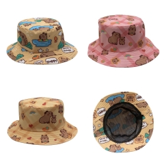 3 Styles Capybara Cartoon For Children's Baseball Cap Anime Hat