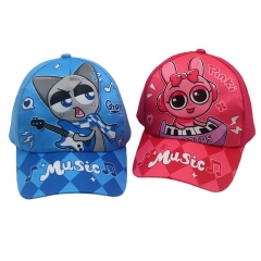 3 Styles Sprunki Cartoon For Children's Baseball Cap Anime Hat