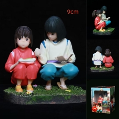 9cm Spirited Away Cartoon Anime PVC Figure Toy