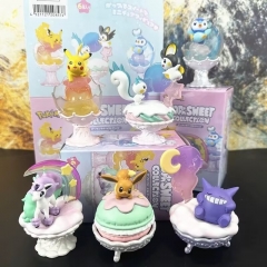 6pcs/set Pokemon Cartoon Anime PVC Figure