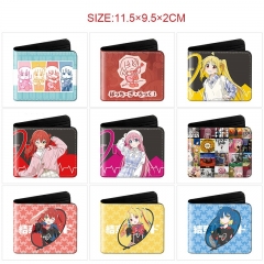 11 Styles Bocchi the Rock! Cartoon Short Purse Anime Wallet