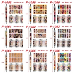 地缚少年花子君-10款 动漫圆珠笔12各一套