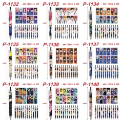 蓝色监狱-10款 动漫圆珠笔12各一套