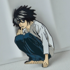 75*43*2MM Death Note Cartoon Pin Anime Alloy Brooch