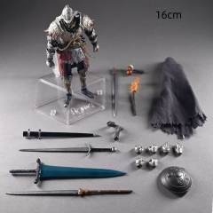 figma624艾尔登法环 白狼战鬼 老头环可动手办模型16厘米 带披风