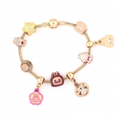 POP MART Labubu Cartoon Anime Alloy Bracelets