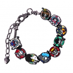 One Piece Monkey D Luffy Cartoon Anime Alloy Bracelets
