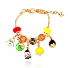 Dragon Ball Z Cartoon Anime Alloy Bracelets