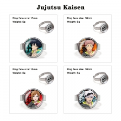 7 Styles Jujutsu Kaisen Cartoon Anime Alloy Ring