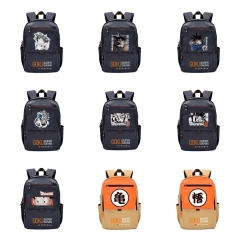 15 Styles Dragon Ball Z Cartoon Anime Backpack Bag