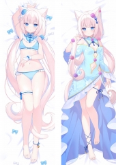 2 Sizes NEKOPARA Cartoon Sexy Girls Square Anime Pillow Case