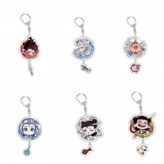 26 Styles Ne Zha Cartoon Anime Acrylic Keychain