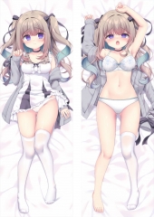 2 Sizes Girl Cartoon Sexy Girls Square Anime Pillow Case