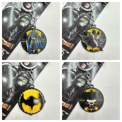 4 Styles Batman Cartoon Anime Alloy Keychain