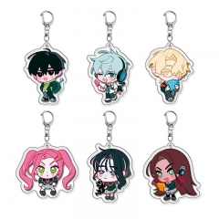 6 Styles AlienStage Cartoon Anime Acrylic Keychain