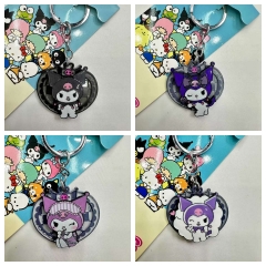 8 Styles Sanrio Kuromi Cartoon Anime Alloy Keychain