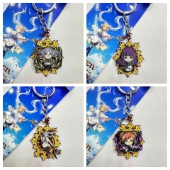 4 Styles Frieren: Beyond Journey's End Cartoon Anime Alloy Keychain