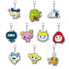 10 Styles Tamagotchi Cartoon Anime Acrylic Keychain