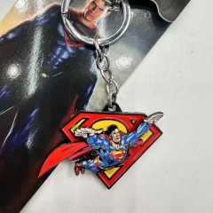 Superman Cartoon Anime Alloy Keychain